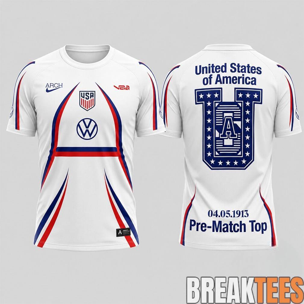 Virgil Abloh Team USA Pre Match Kit Jersey Shirt