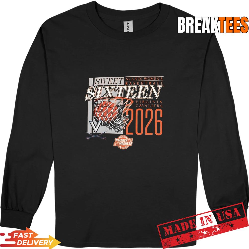 Virginia Cavaliers Sweet Sixteen NCAA 2026 Shirt