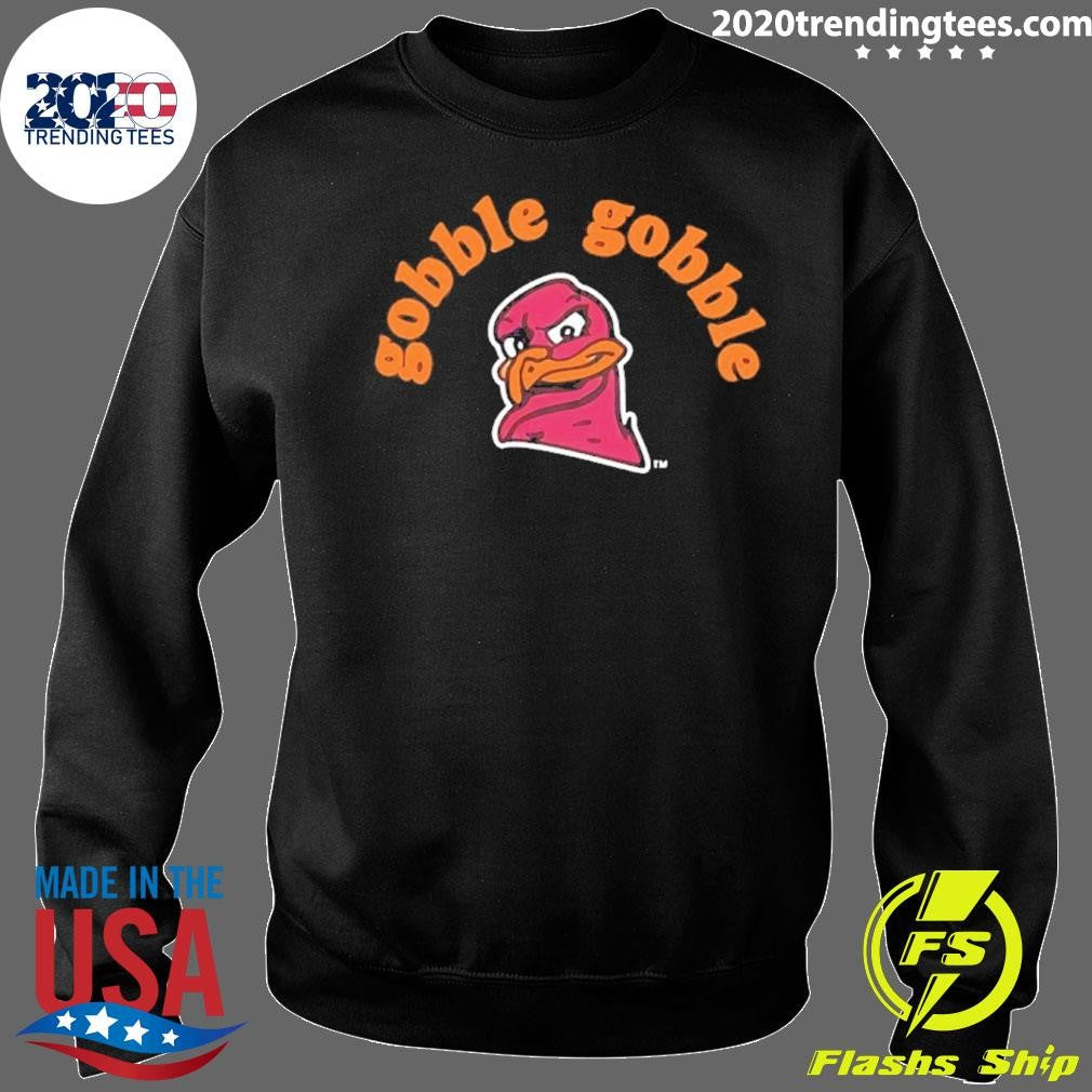 Virginia Tech Hokies Gobble Gobble Turkey Leg Shirt