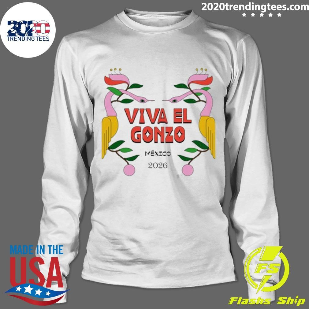 Viva El Gonzo Golden Mangrove Mexico 2026 Tee Shirt