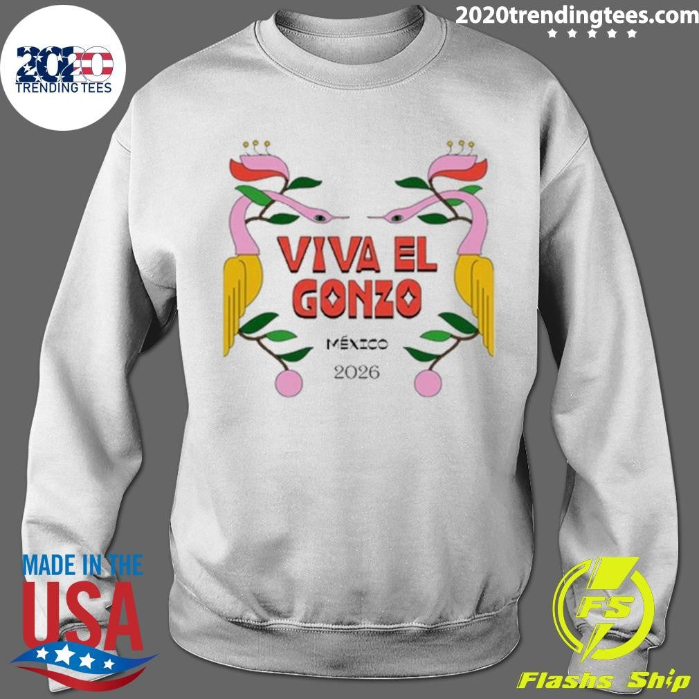 Viva El Gonzo Golden Mangrove Mexico 2026 Tee Shirt