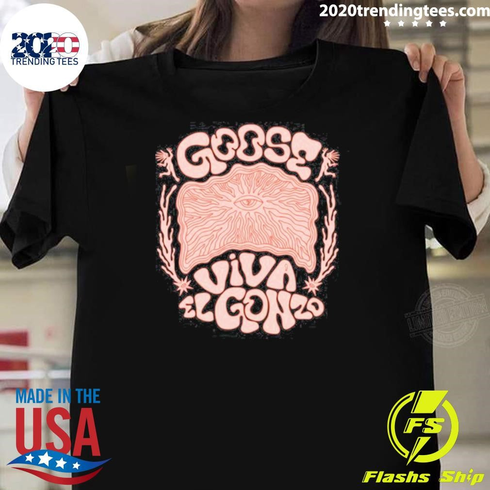 Viva El Gonzo Sunset Manifestation Tee Shirt