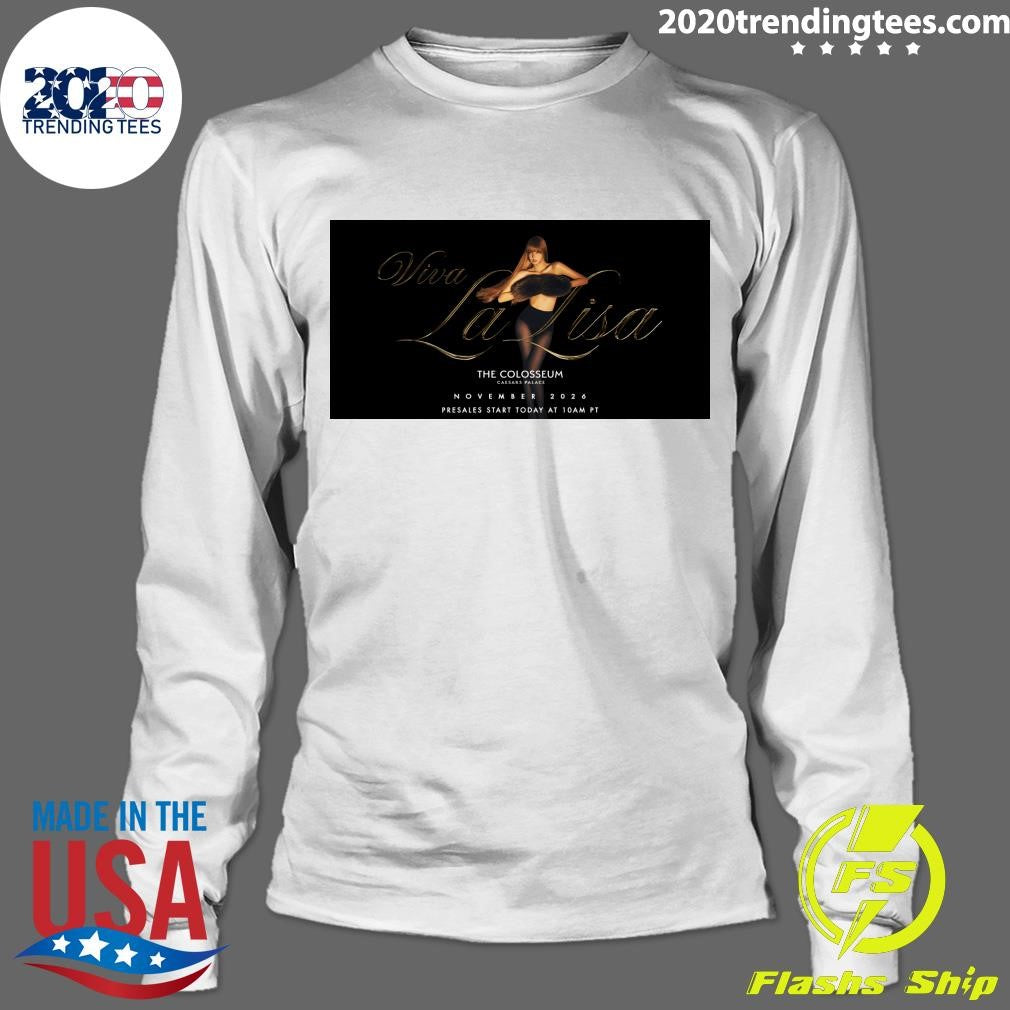 Viva Lalisa The Colosseum Caesars Palace November 2026 Shirt