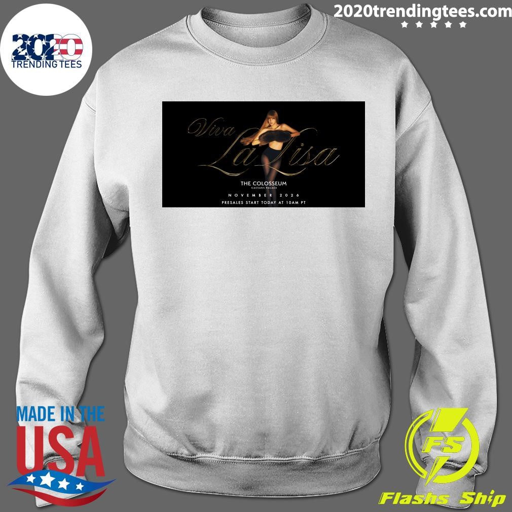 Viva Lalisa The Colosseum Caesars Palace November 2026 Shirt