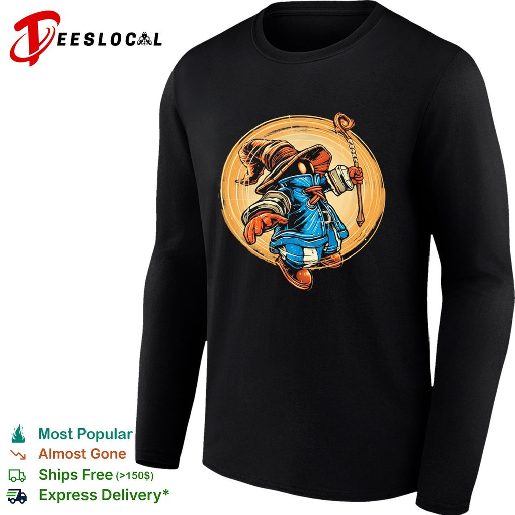 Vivi Ornitier Final Fantasy Magic Staff Wizard Fantasy Character shirt