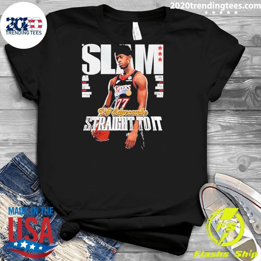 Vj Edgecombe Straight To It Philadelphia 76ers Shirt