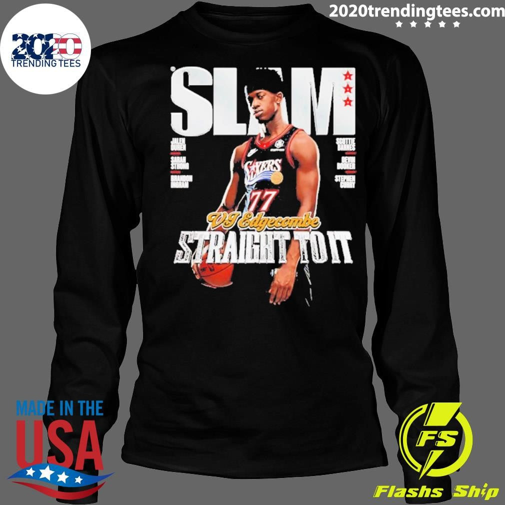 Vj Edgecombe Straight To It Philadelphia 76ers Shirt