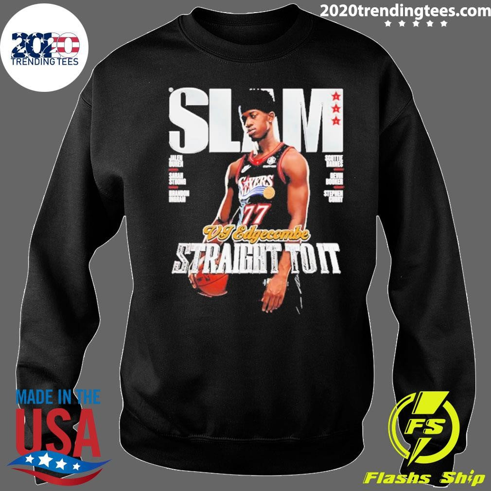 Vj Edgecombe Straight To It Philadelphia 76ers Shirt