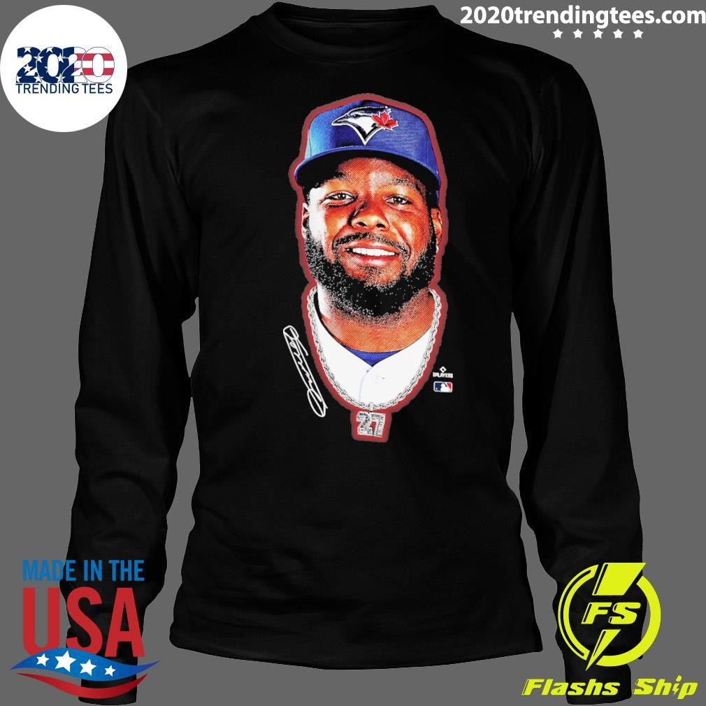 Vladimir Guerrero Jr. Toronto Blue Jays Outerstuff Youth Headliner Signature Shirt