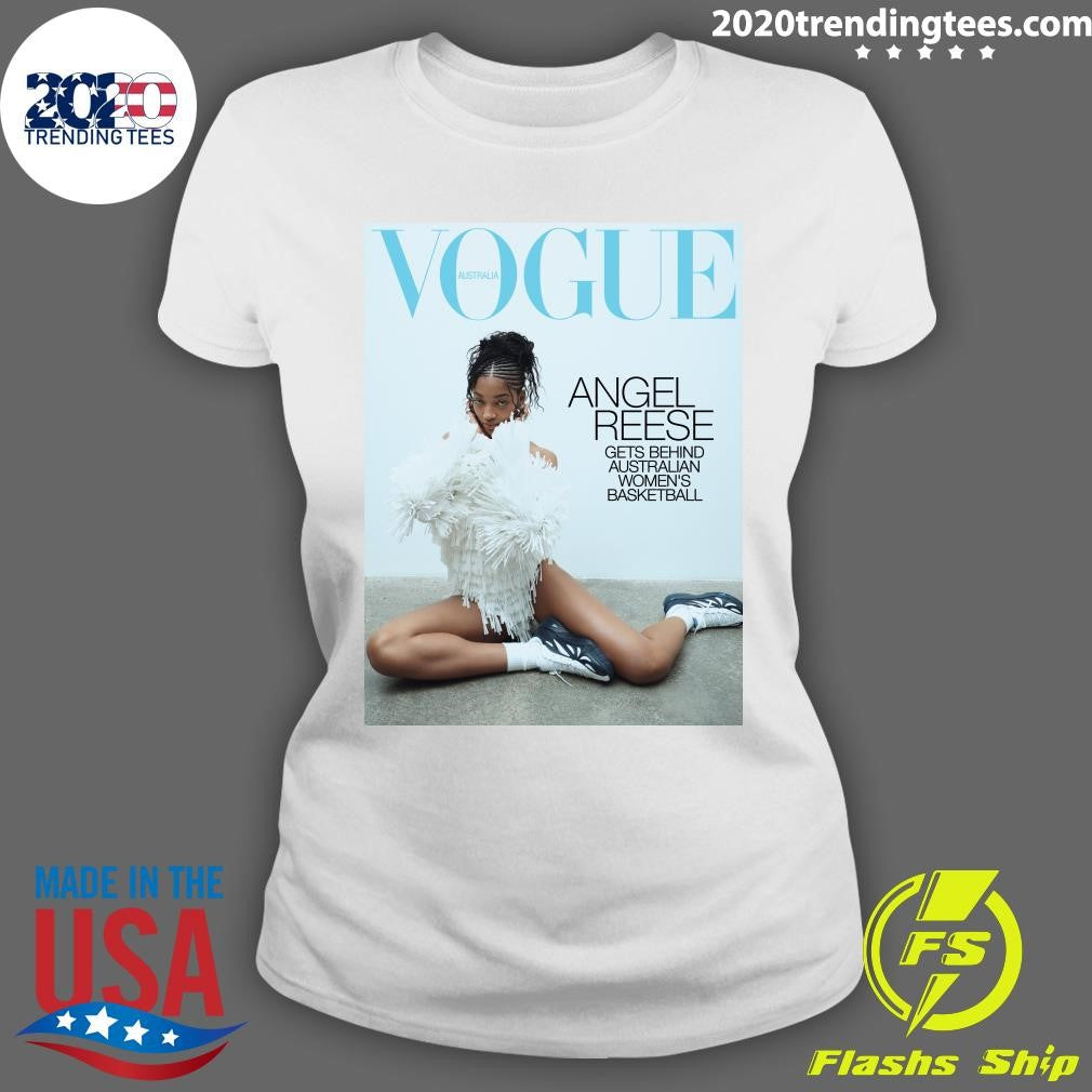 Vogue Australia Angel Reese Gets Behind Australian Women’s Basketball Shirt