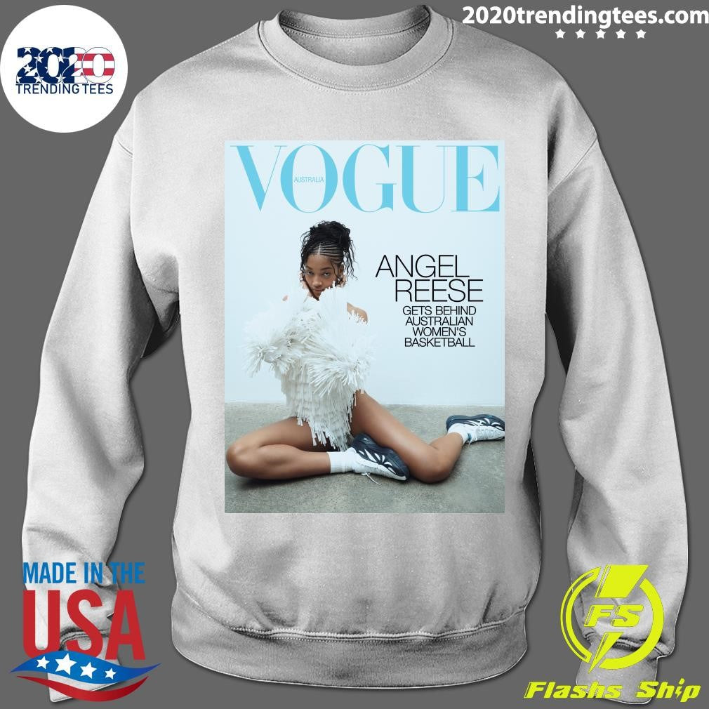 Vogue Australia Angel Reese Gets Behind Australian Women’s Basketball Shirt