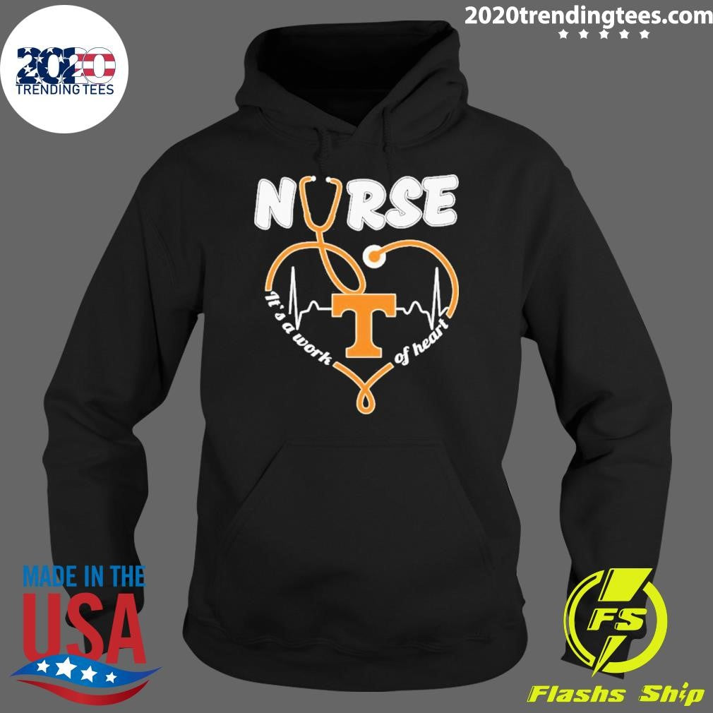 Volunteers Heartbeat 2026 Nurse It’s A Work Of Heart Shirt