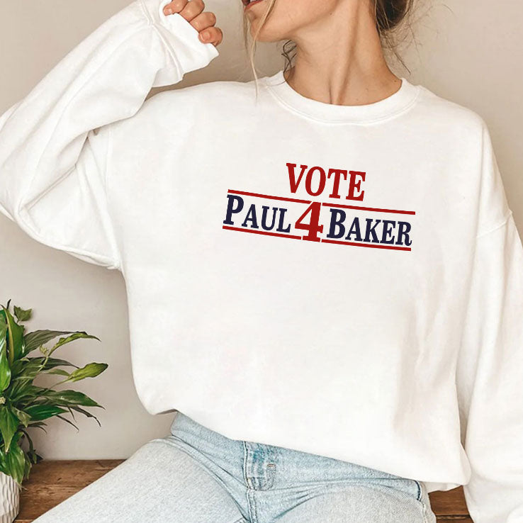 Vote Paul 4 Baker Campaign Election T Shirt