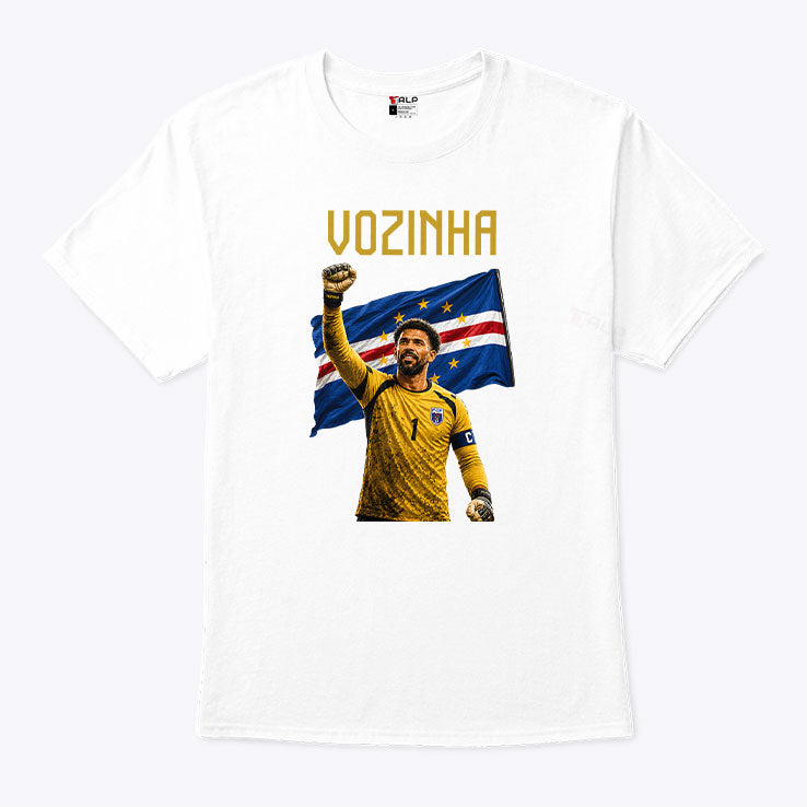 Vozinha Cape Verde National Football Team No 1 T Shirt