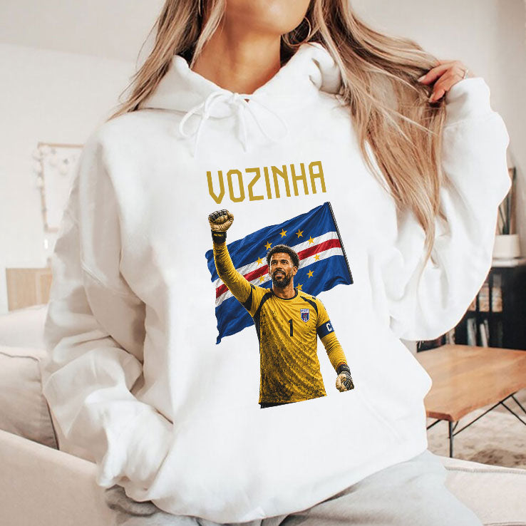 Vozinha Cape Verde National Football Team No 1 T Shirt