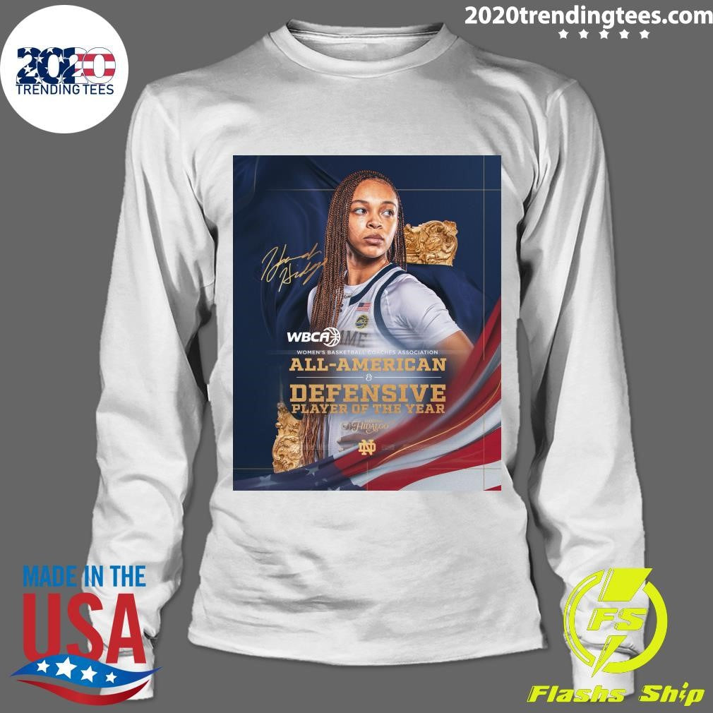 WBCAMF Women’s Basketball Coaches Association All-American Defensive Player Of The Year Rankah Hidalgo Shirt
