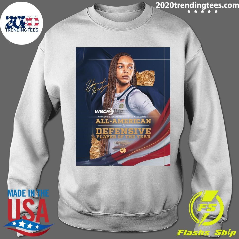 WBCAMF Women’s Basketball Coaches Association All-American Defensive Player Of The Year Rankah Hidalgo Shirt