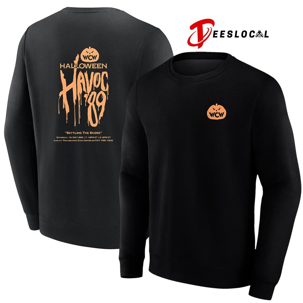 WCWHalloweenHavoc’89settlingthescoregraphicshirt