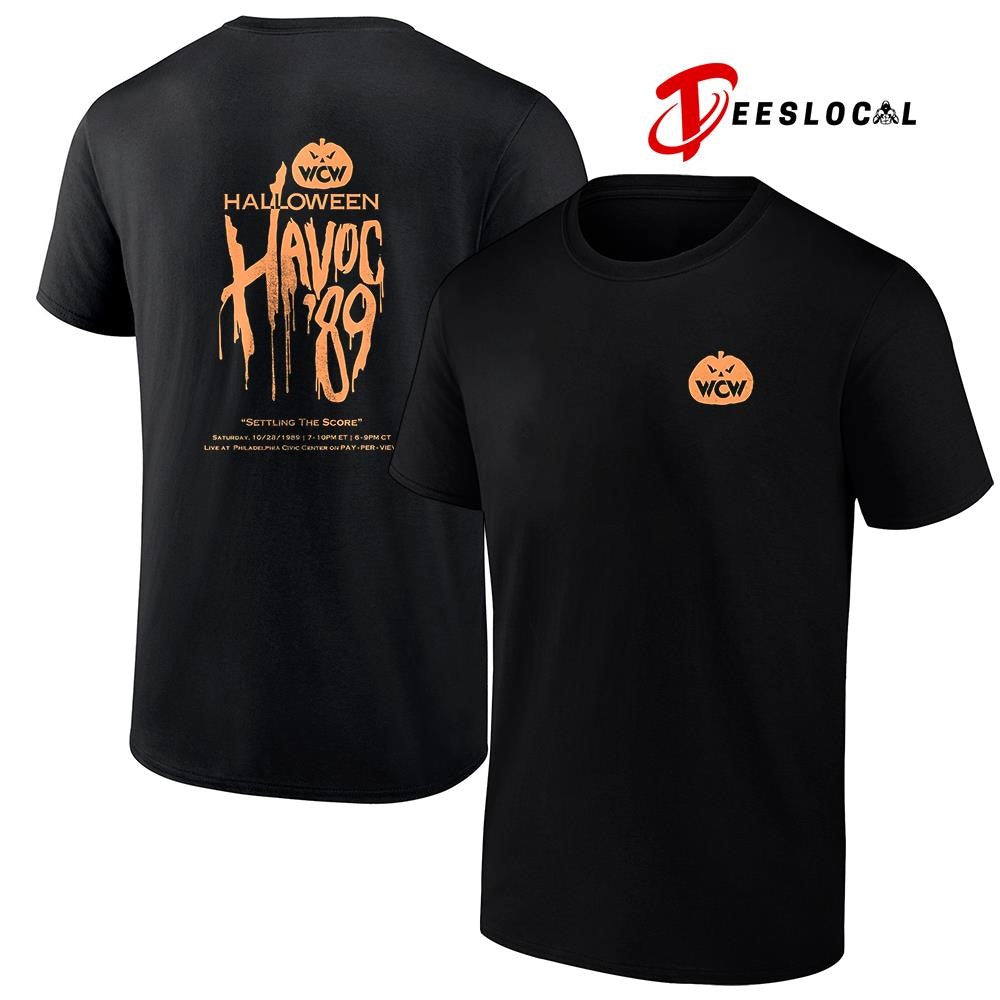 WCWHalloweenHavoc’89settlingthescoregraphicshirt