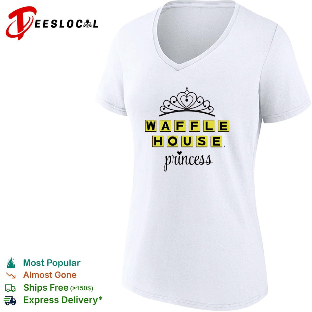 Waffle House Princess Crown shirt