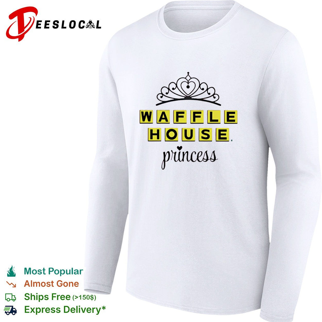 Waffle House Princess Crown shirt