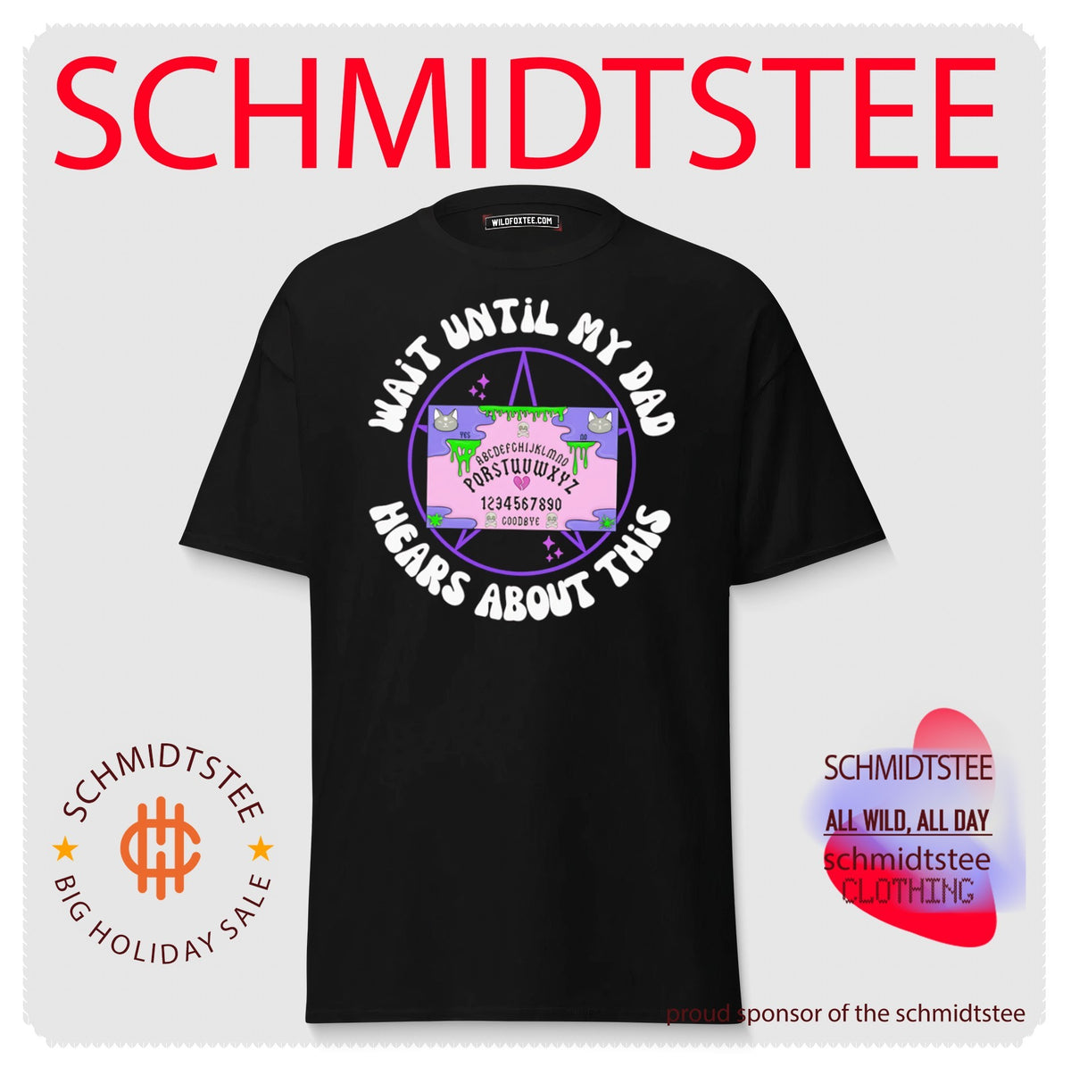 Wait until my dad hears about this ouija board shirt