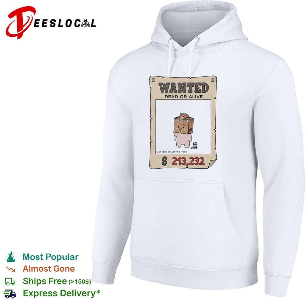Wanted Dead or Alive collecting shirt
