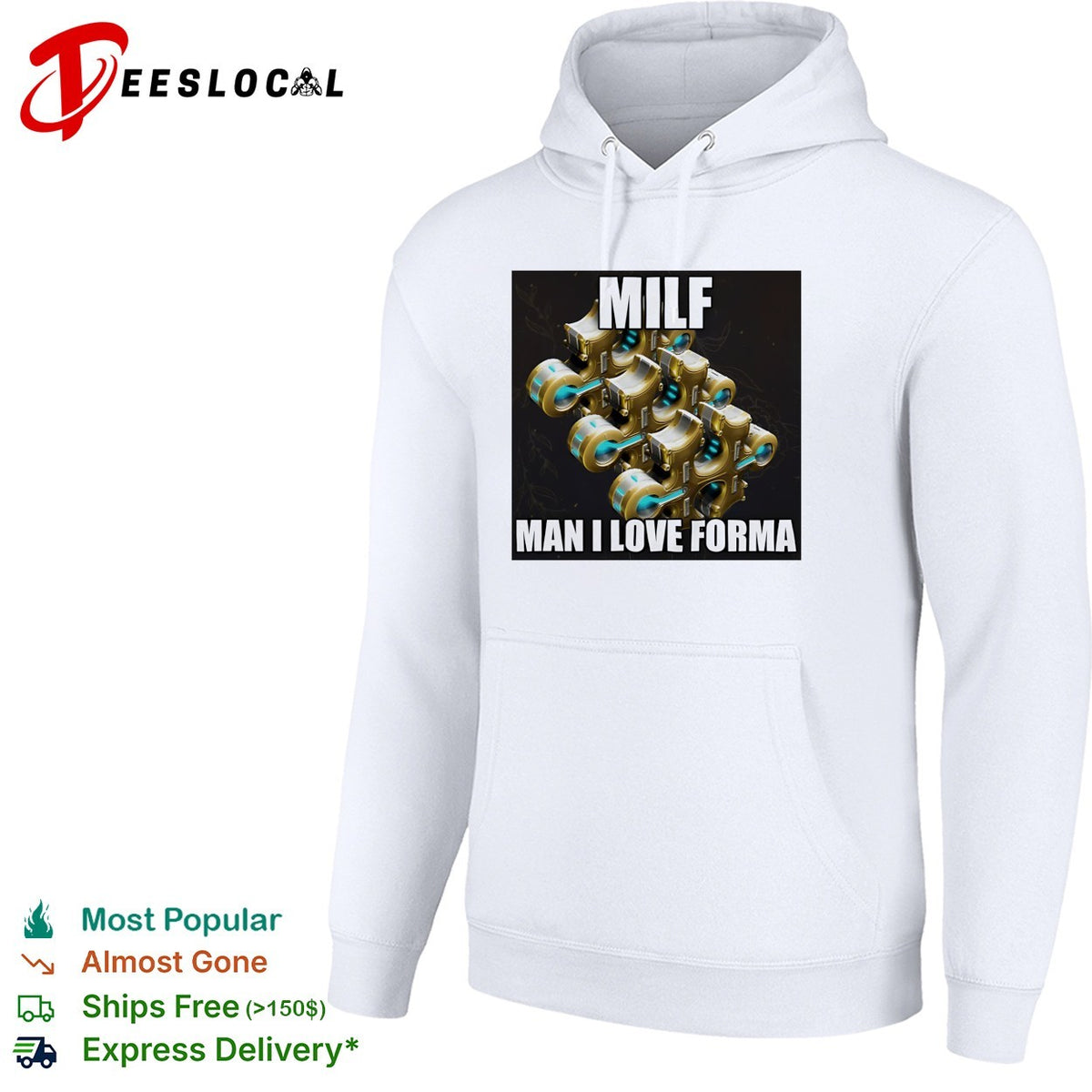 Warframe Forma MILF Man I Love Forma Meme Gaming Enthusiast shirt