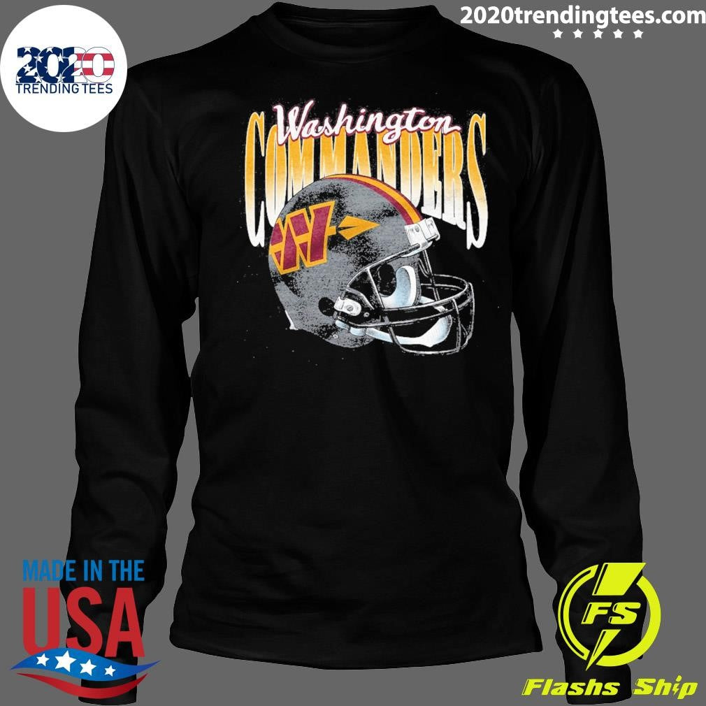 Washington Commanders Homage Toddler Gradient Helmet Tri-Blend Shirt