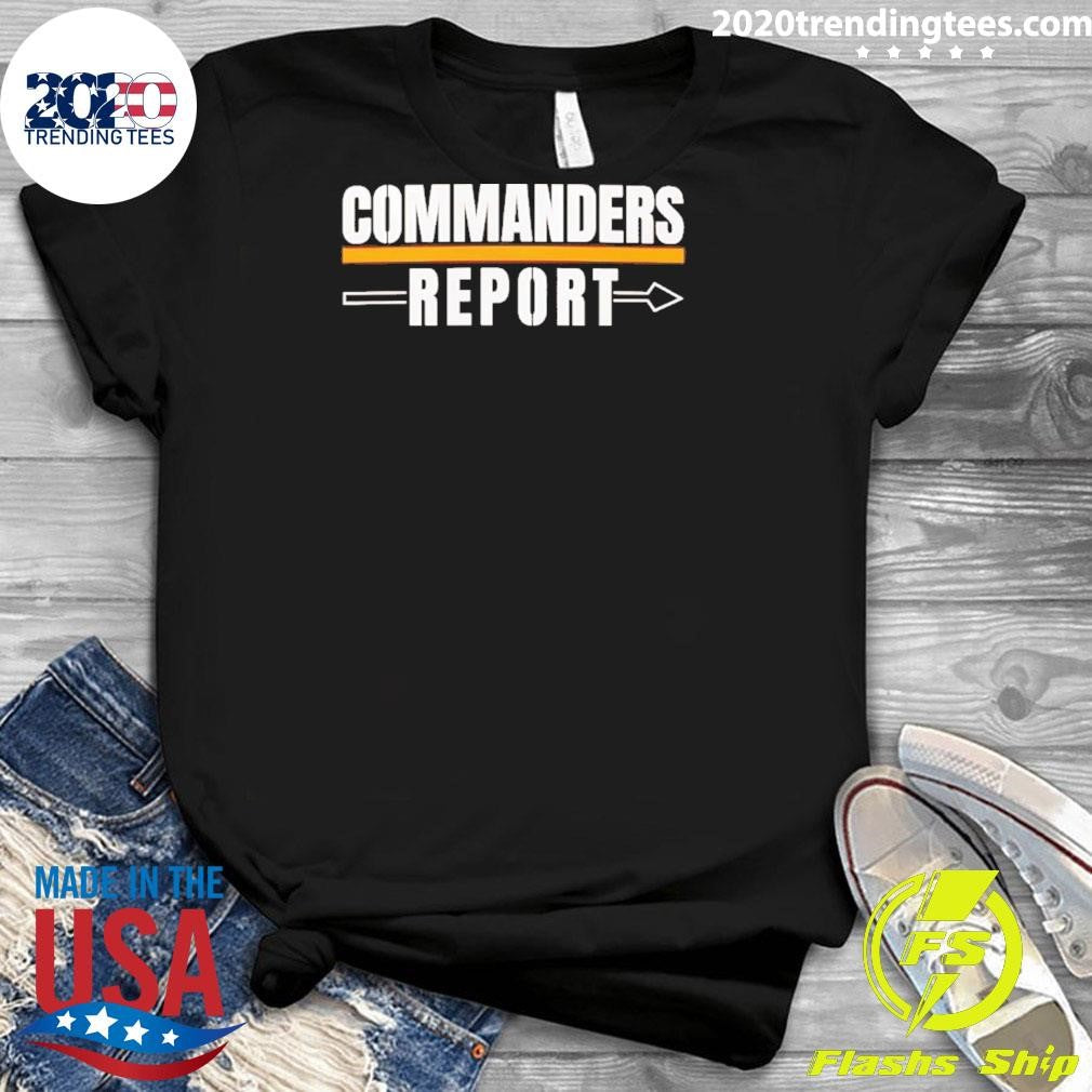 Washington Commanders Report Shirt