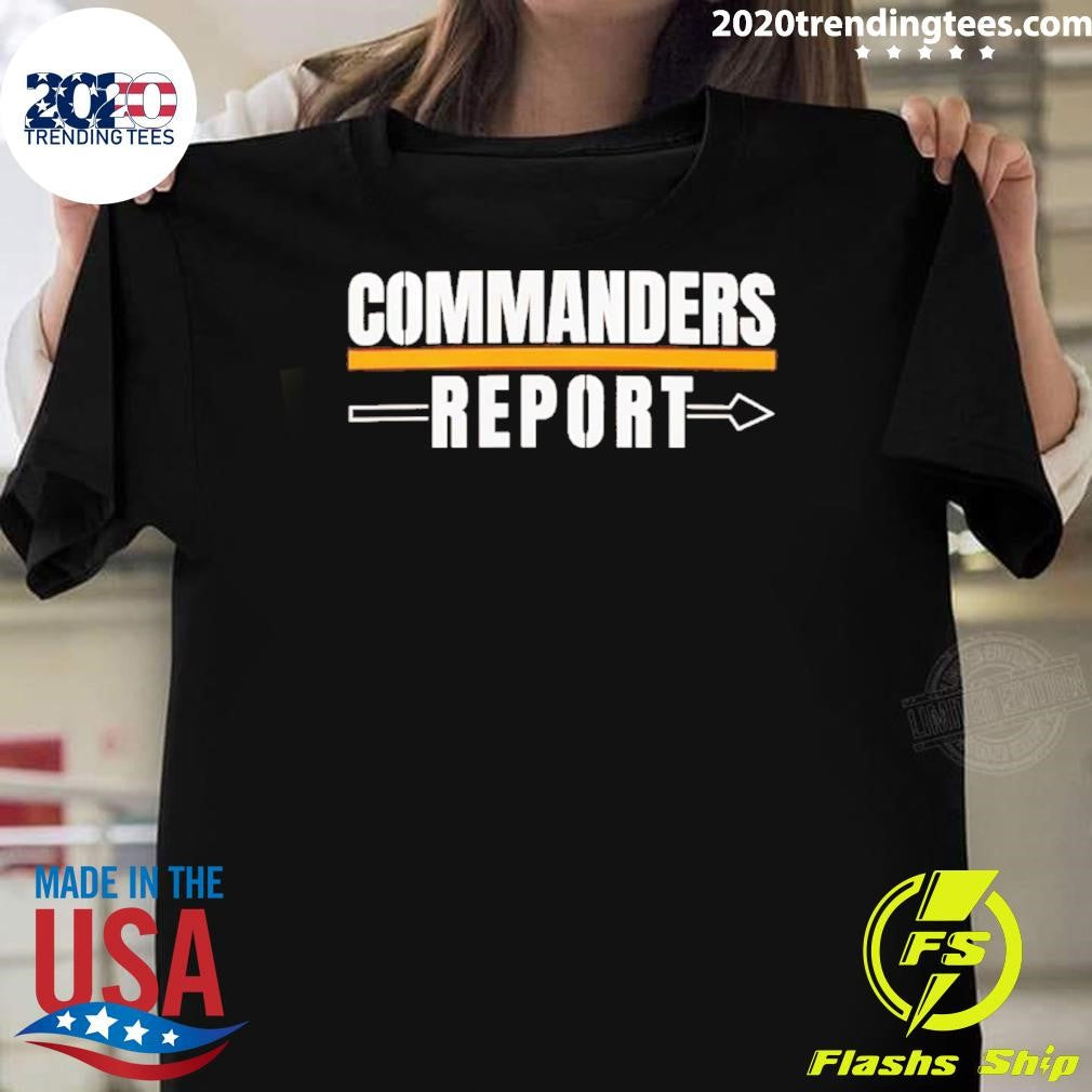 Washington Commanders Report Shirt