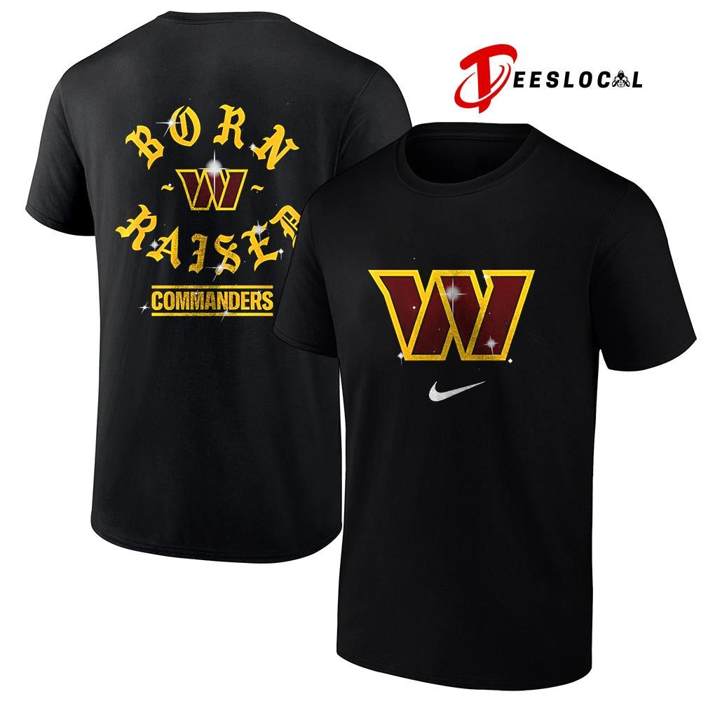 Washington Commanders x Born and Raised logo shirt