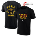 Washington Commanders x Born and Raised logo shirt