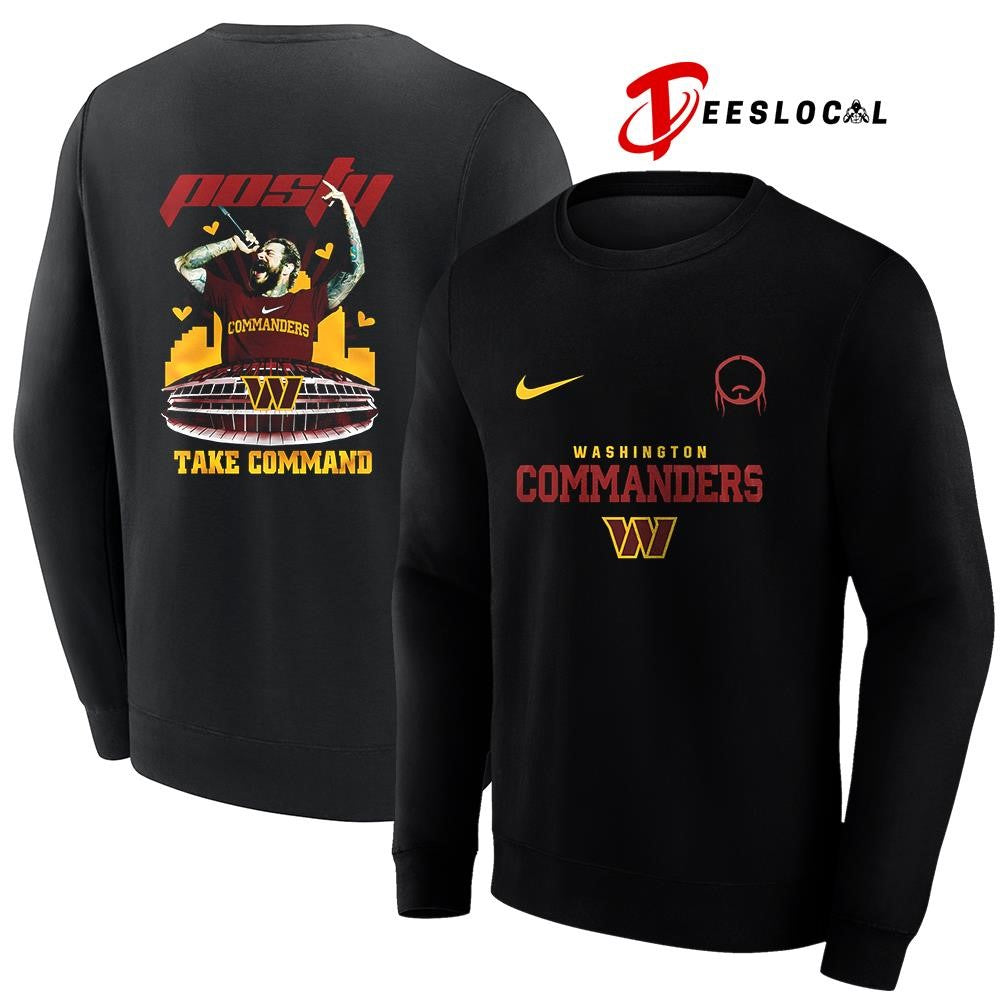 Washington Commanders x Post Malone Posty stadium shirt