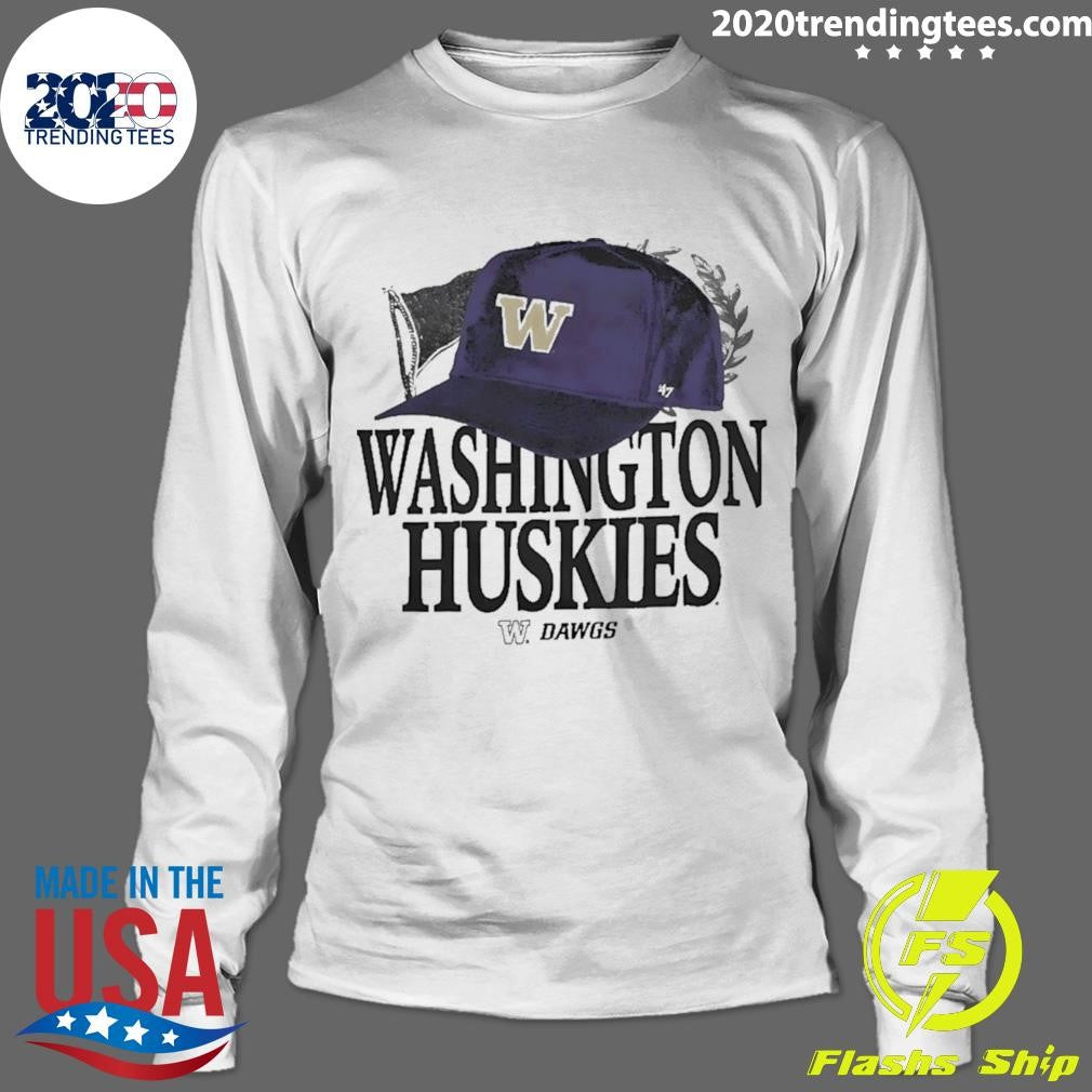 Washington Huskies Dawgs Hat Vintage Shirt