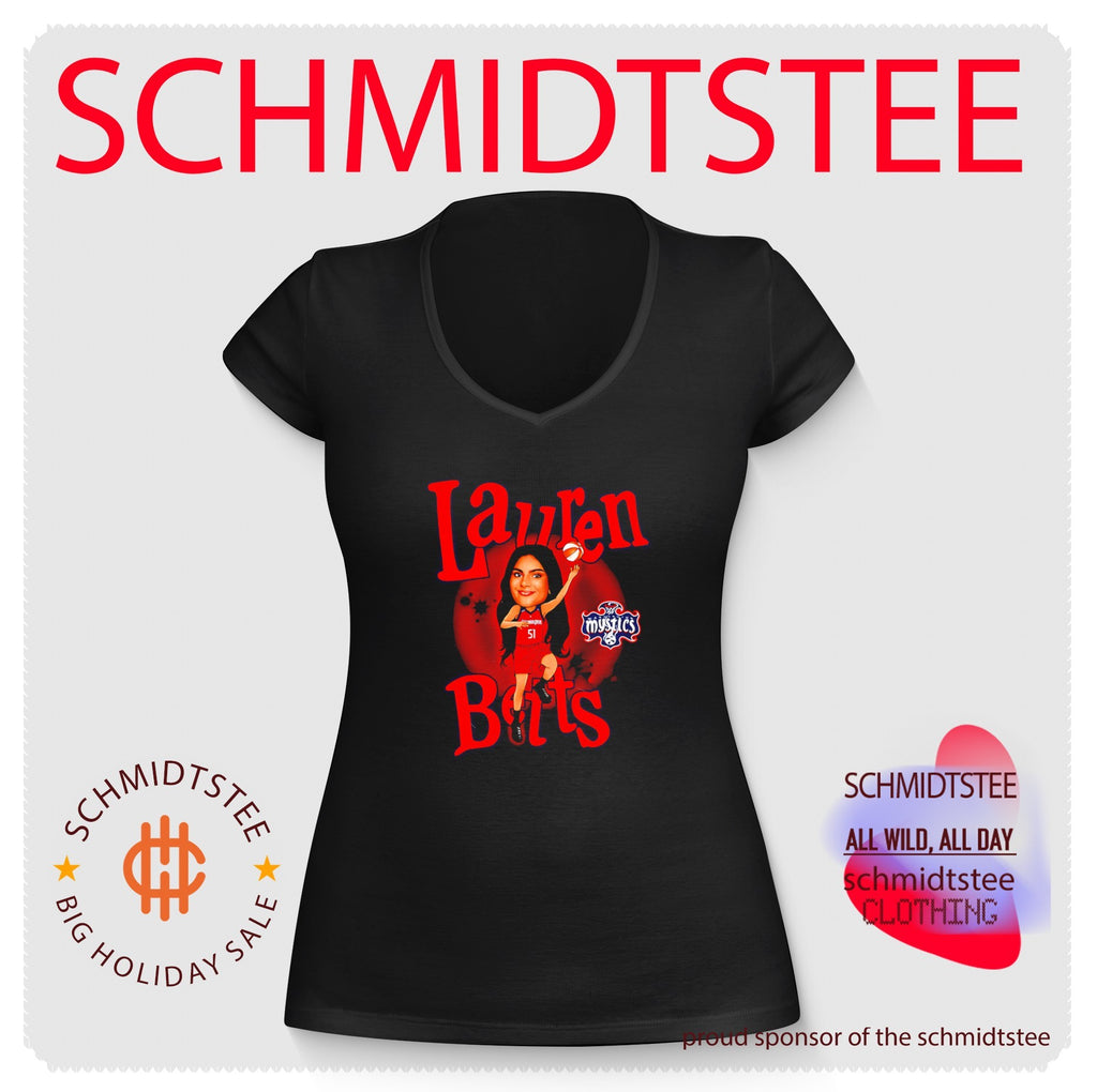 Washington Mystics Lauren Betts Player caricature shirt