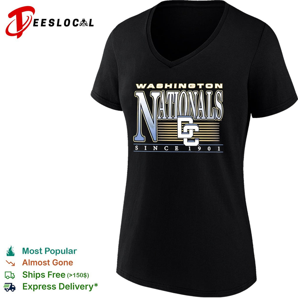 Washington Nationals Since 1901 DC Logo MLB Baseball Sport League Team Fan shirt