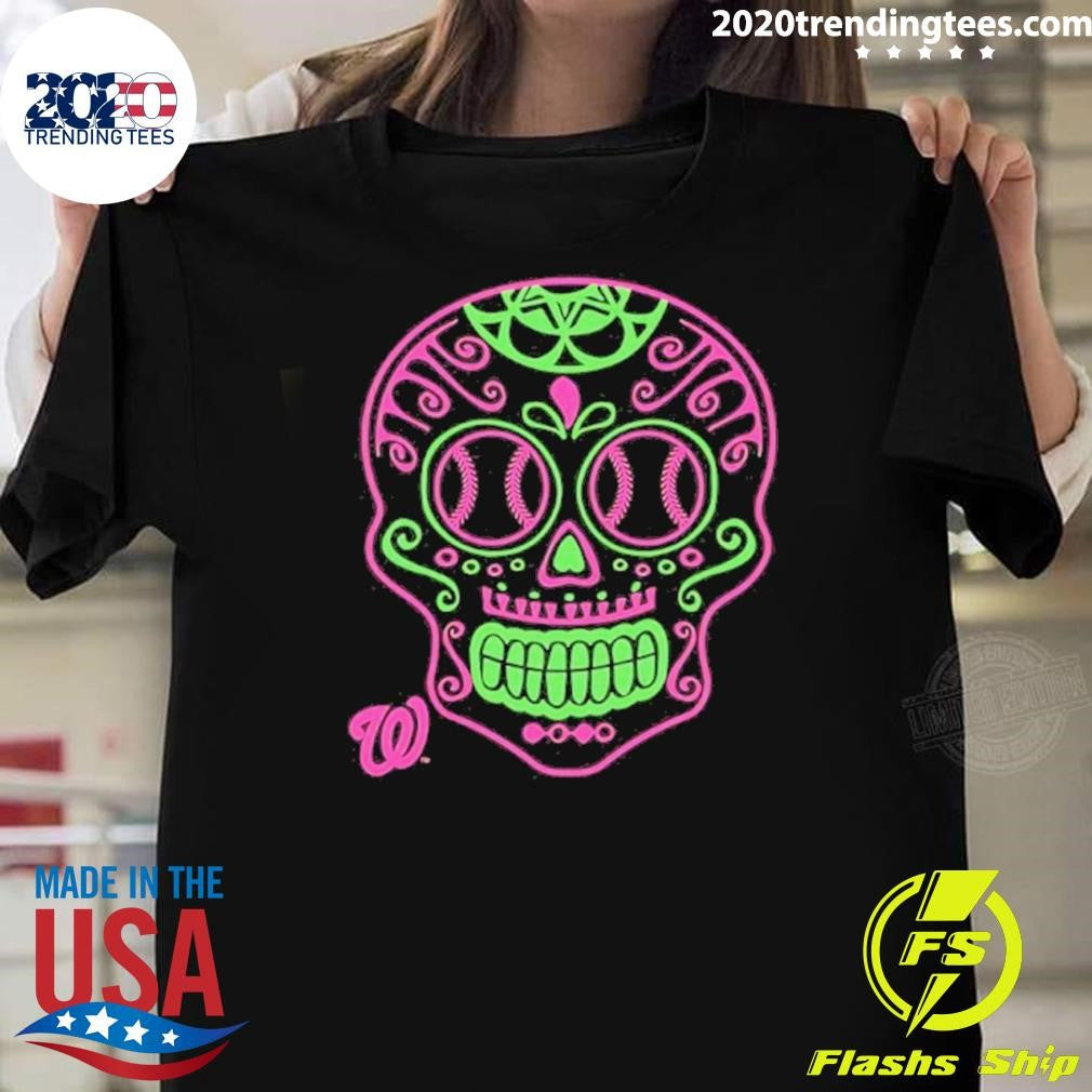 Washington Nationals Sugar Skull 2026 Shirt