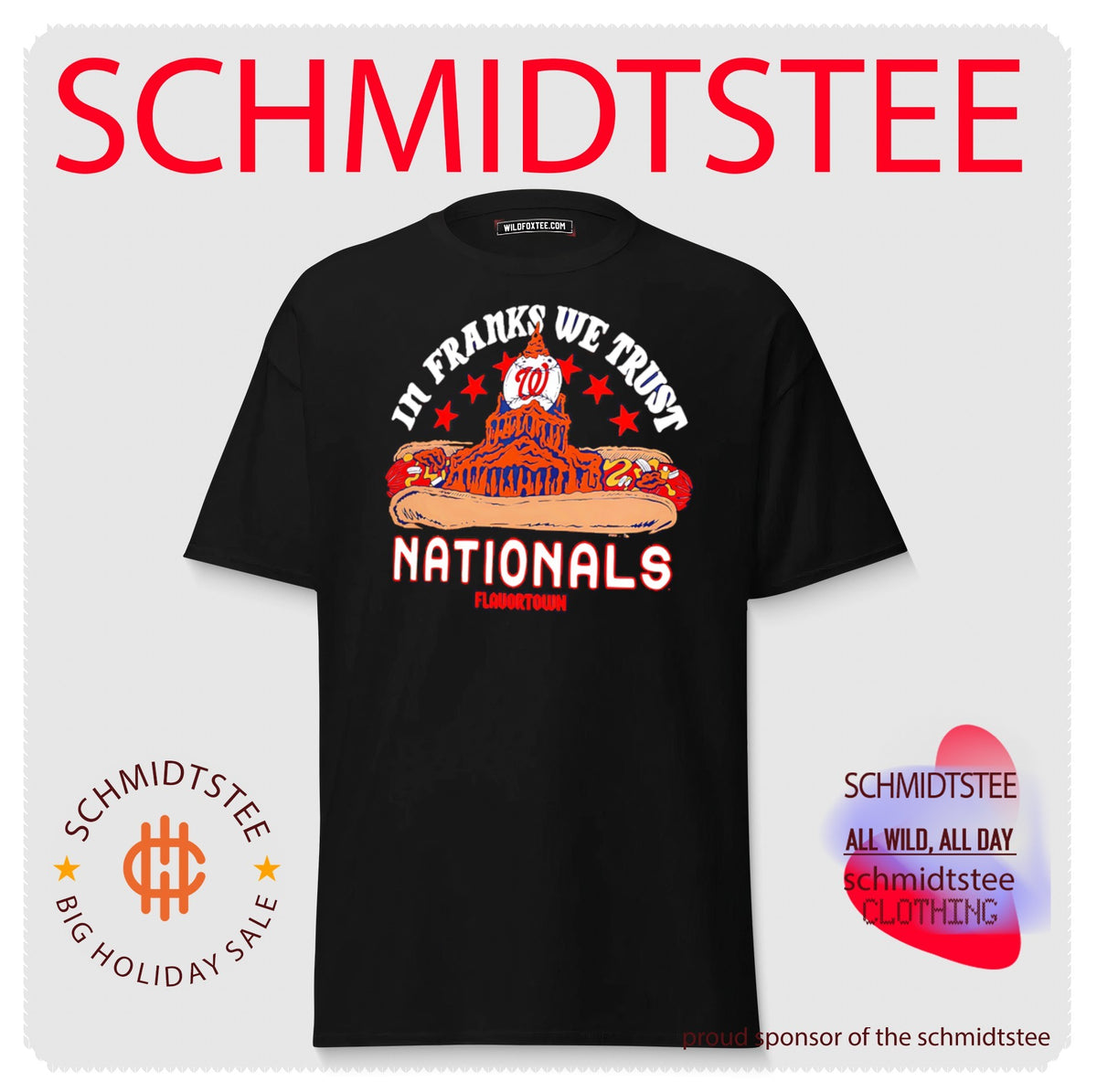 Washington Nationals om Franks we trust Nationals shirt