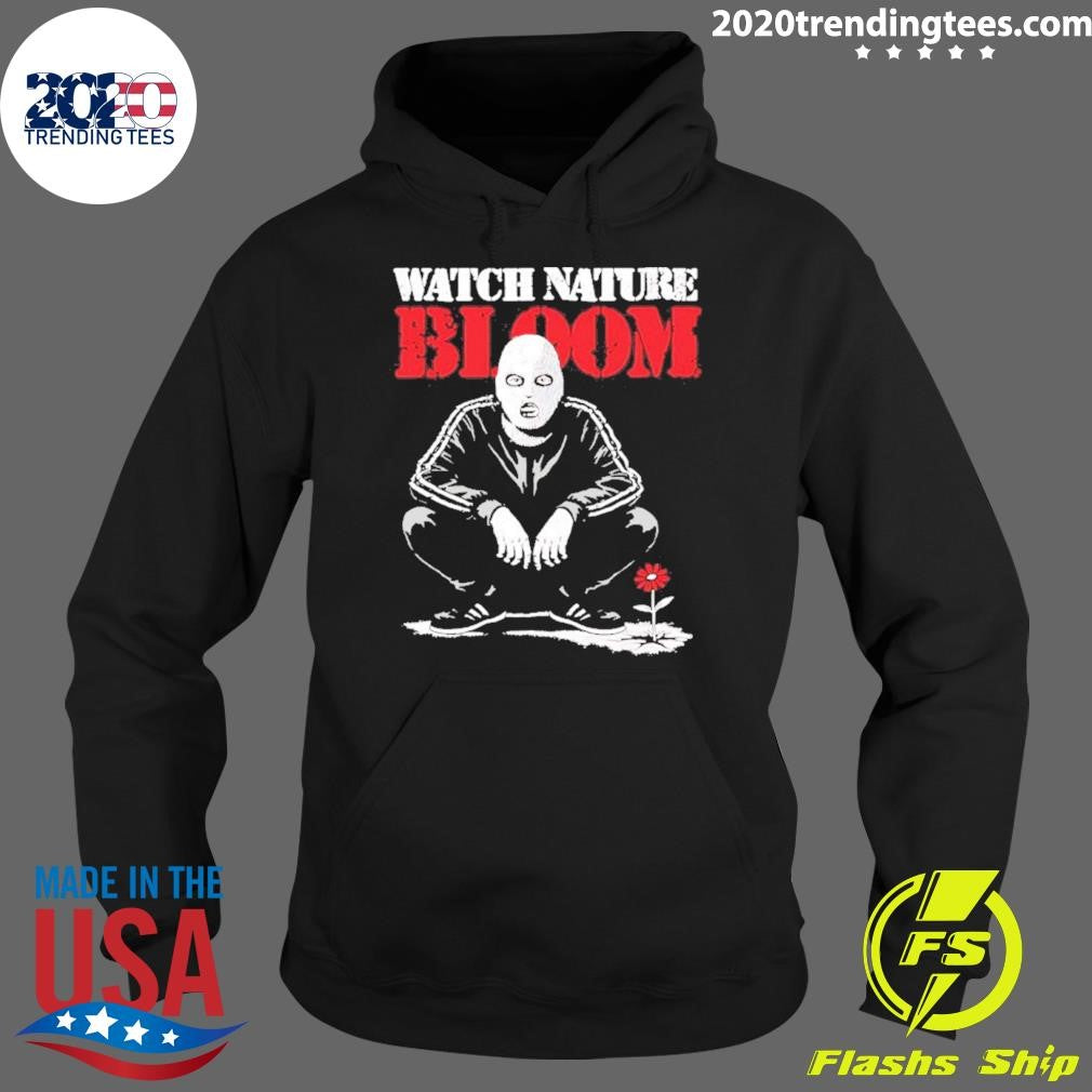Watch Nature Bloom Squat Graffiti Spring Shirt