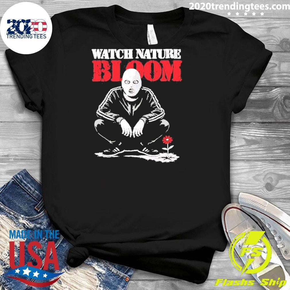 Watch Nature Bloom Squat Graffiti Spring Shirt