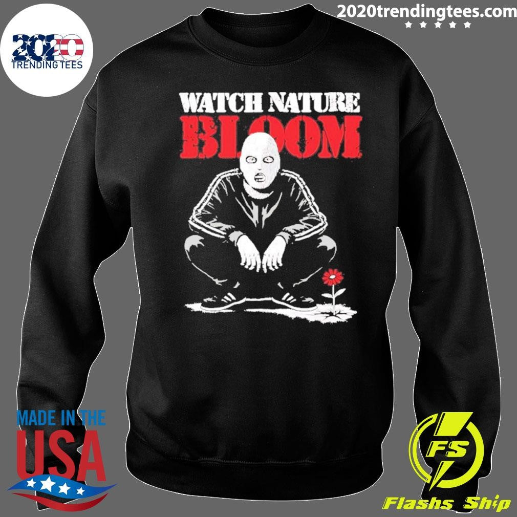 Watch Nature Bloom Squat Graffiti Spring Shirt