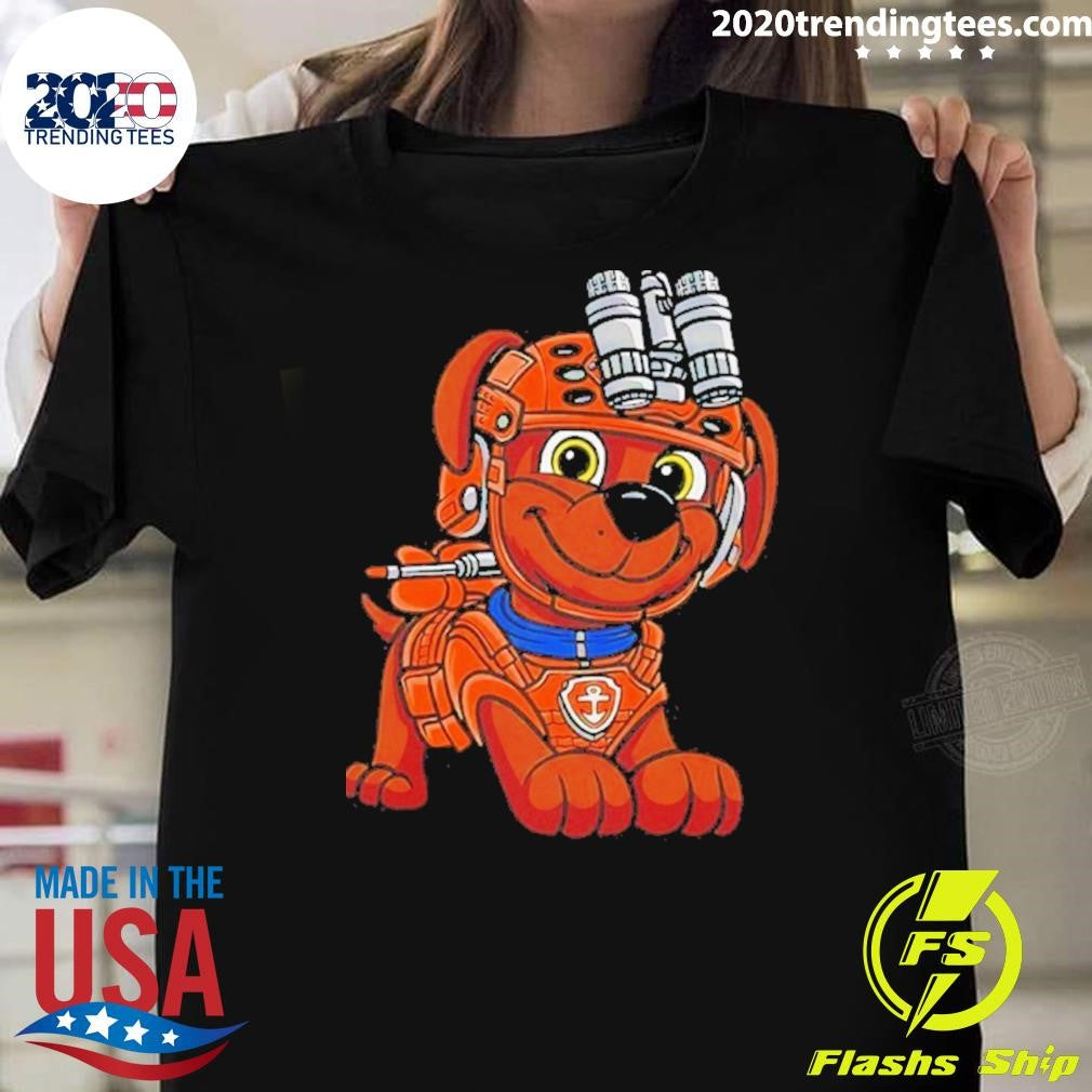 Water Rescue Dog Cartoon Shirt