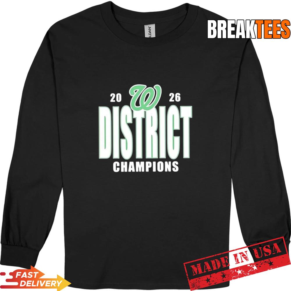 Waxahachie Indians Baseball 2026 District Champions T-Shirt