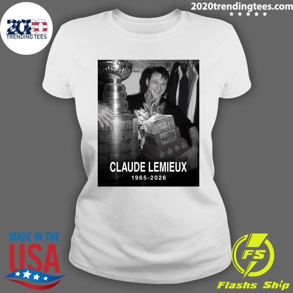 We Are Devastated And Heartbroken By The Passing Of Claude Lemieux 1965-2026 Shirt