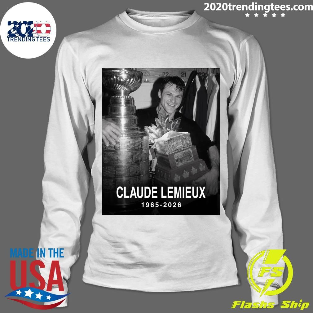 We Are Devastated And Heartbroken By The Passing Of Claude Lemieux 1965-2026 Shirt