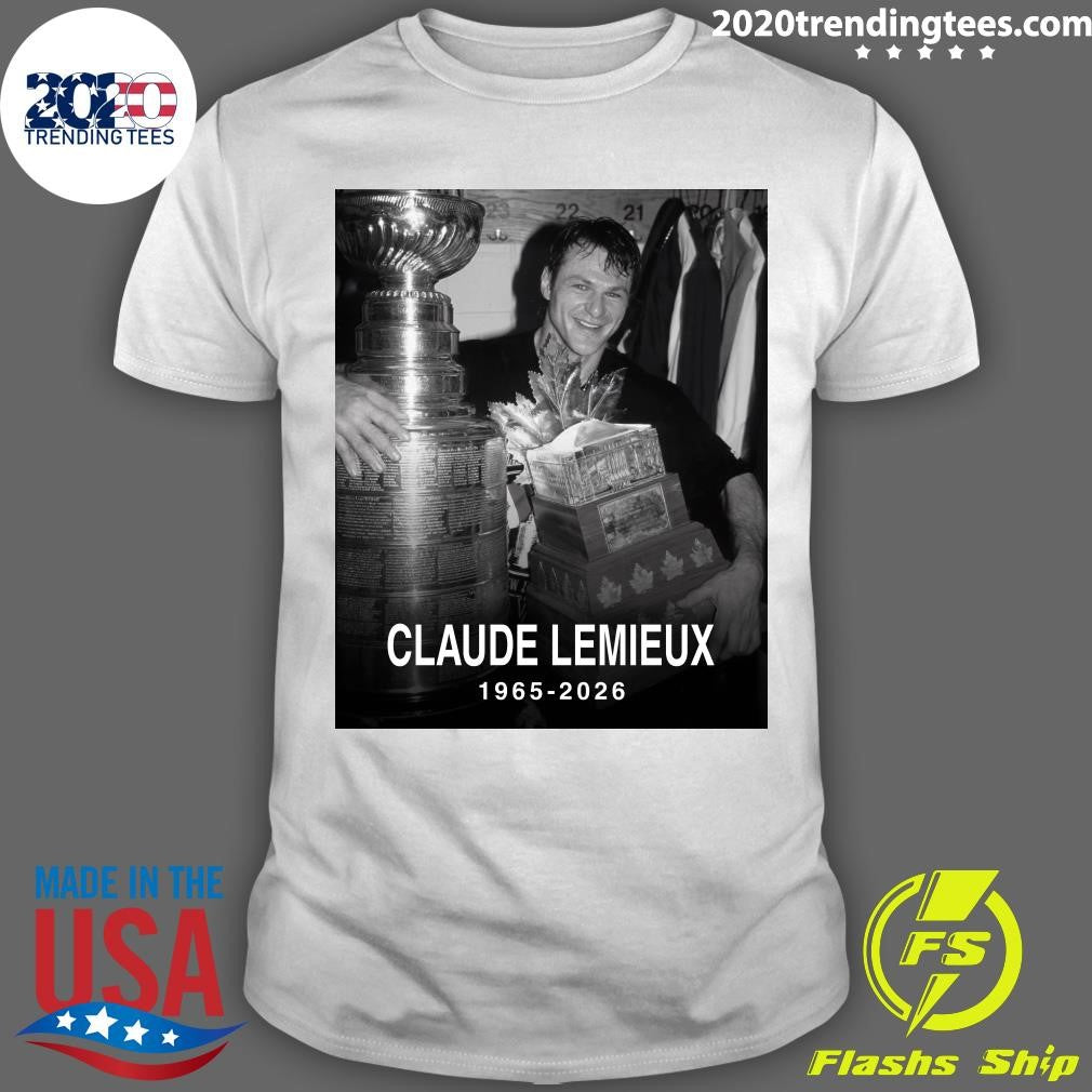 We Are Devastated And Heartbroken By The Passing Of Claude Lemieux 1965-2026 Shirt