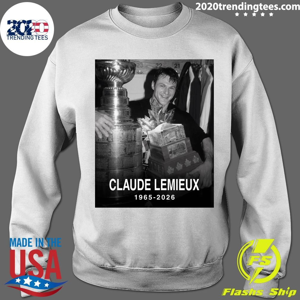 We Are Devastated And Heartbroken By The Passing Of Claude Lemieux 1965-2026 Shirt
