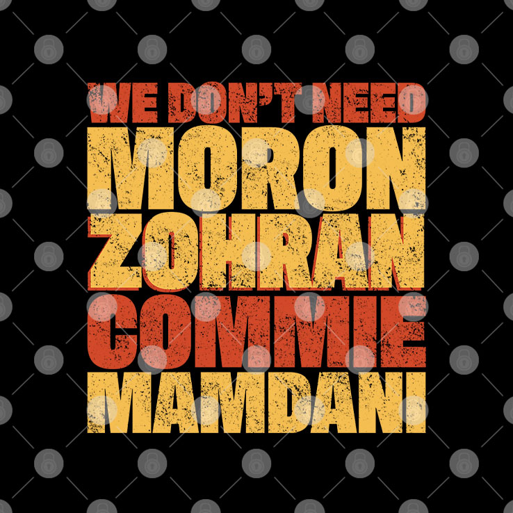 We Don’t Need Moron Zohran Commie Mamdani T Shirt