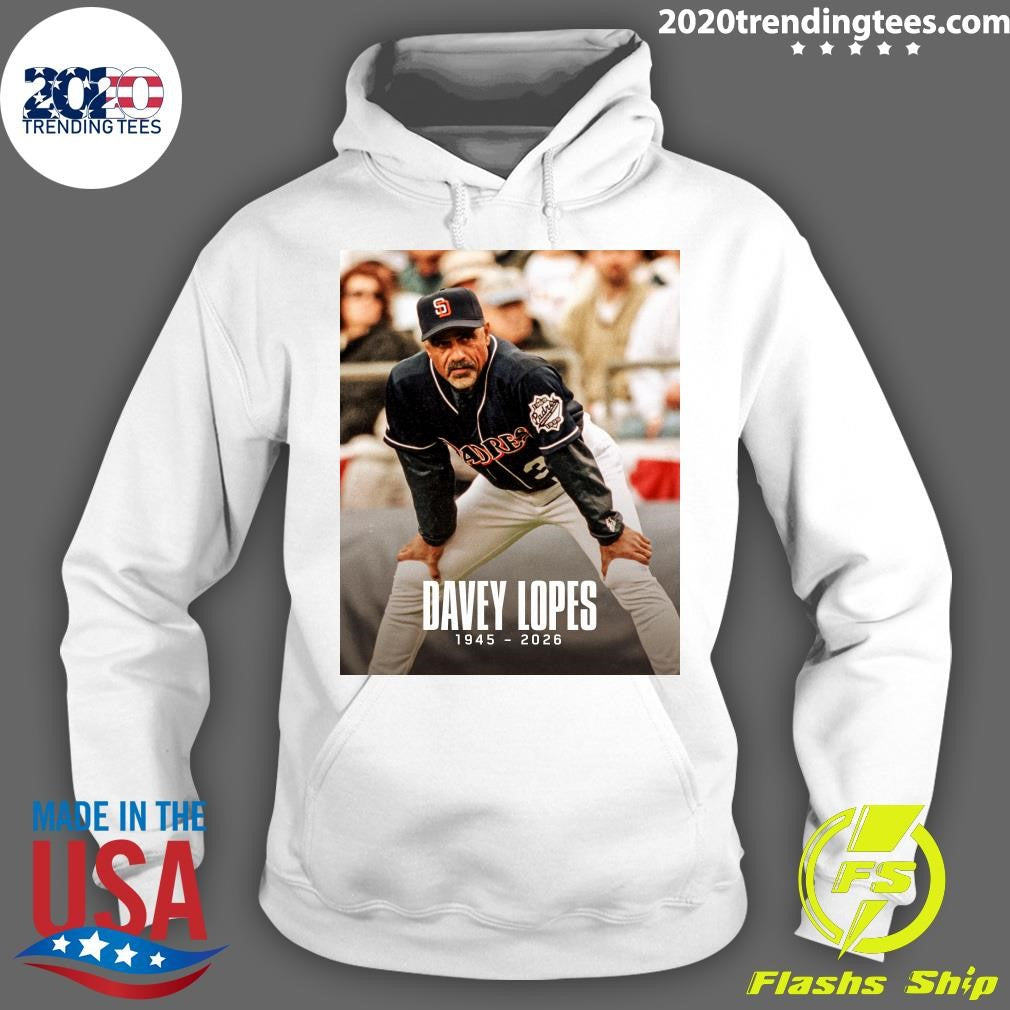 We Mourn The Loss Of Davey Lopes, Who Spent 8 Years Coaching For The Padres and Was Instrumental In The Success Of The ’98 Team Shirt
